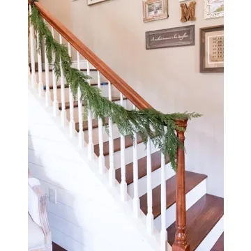 Faux Cedar Garland for Christmas Decor - 72" Long