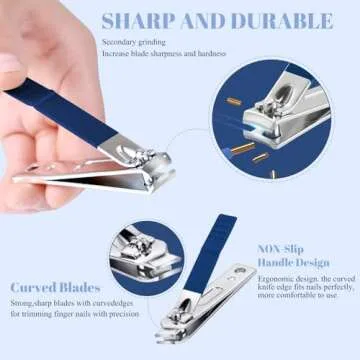 Premium 18-Piece Manicure Set for Elegant Care