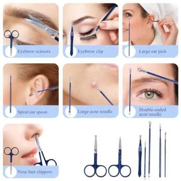 Premium 18-Piece Manicure Set for Elegant Care