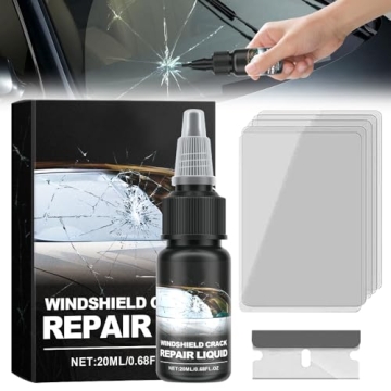 Eadwe Windshield Crack Repair Kit - Effective Fluid for DIY Repairs