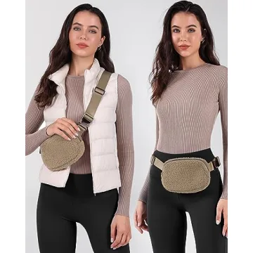 Stylish ODODOS Mini Belt Bag for Fitness and Travel