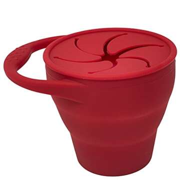 BraveJusticeKidsCo Snack Attack Snack Cup for Toddlers