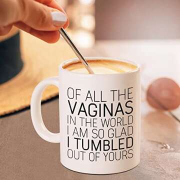 Humorous Coffee Mug for Moms | Ideal Gifts for Christmas & Birthdays