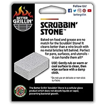 BETTER GRILLIN Scrubbin Stone for Effortless Cleaning