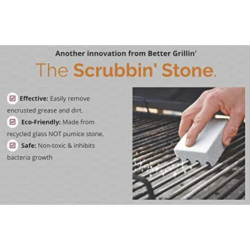 BETTER GRILLIN Scrubbin Stone for Effortless Cleaning