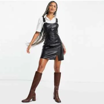 Stylish Modatope Brown Knee High Boots for Women