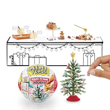 MGA's Miniverse Holiday Mini Collectibles for DIY Fun