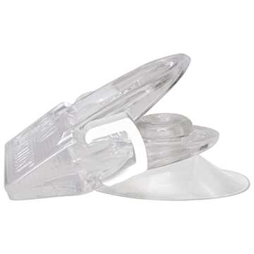 Ocean Nutrition Fish Feeder Seaweed Clips for Saltwater Fish - Aquarium Suction Cups, Holds Food Intact, Prolongs Feeding Process, Pack of 2 for Tangs, Rabbitfish, Marine Angelfish, Wrasses, Damsels