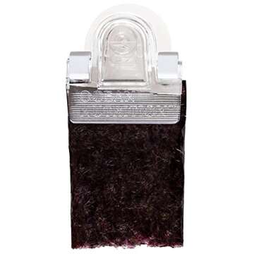 Ocean Nutrition Fish Feeder Seaweed Clips for Saltwater Fish - Aquarium Suction Cups, Holds Food Intact, Prolongs Feeding Process, Pack of 2 for Tangs, Rabbitfish, Marine Angelfish, Wrasses, Damsels