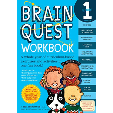 Brain Quest Workbook: Grade 1 - Fun Learning Activities