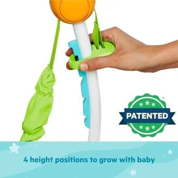 Bright Starts Disney Baby Finding Nemo Sea of Activities Baby Activity Center Jumper with Interactive Toys, Lights, Songs & Sounds, 6-12 Months (Blue)