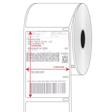 Premium Dymo 4XL Shipping Labels - 220 Pack for Efficient Shipping