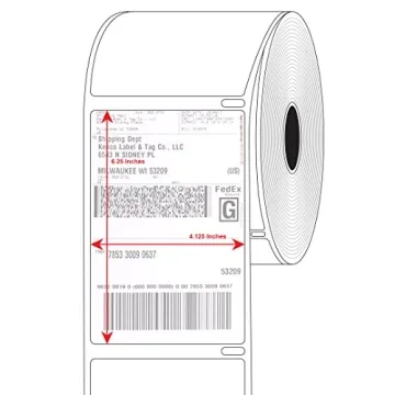 Premium Dymo 4XL Shipping Labels - 220 Pack for Efficient Shipping