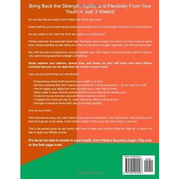 Wall Pilates for Seniors: Low-Impact Exercises to Improve Strength, Flexibility, and Balance After 6...