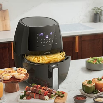 Ultrean 5.8 Quart Air Fryer with 10 Cooking Presets