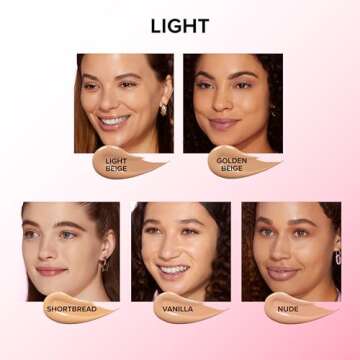 Too Faced Born This Way Super Coverage Multi-Use Concealer | Oil Free, Long Lasting + Hydrating, Full Size, 0.46 Fl Oz, Light Beige