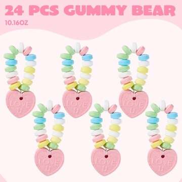 SYNCFUN Candy Bracelets 24PCS - Colorful Fun for Kids