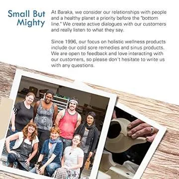 Baraka Handcrafted Ceramic Neti Pot - Sinus Tool Kit for Home - Nose & Nasal Cleaner - Dishwasher Safe - Durable Ceramic Neti Pot - Food Grade Ceramic Glazes - Lightweight - Made in USA - 10oz (Apple)