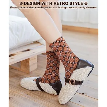 IIG Women's Cute Cotton Crew Socks - Fun Gift Idea