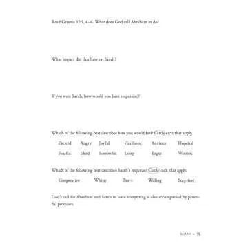 Engaging Workbook on Women of the Bible for Growth