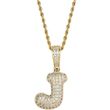 Apzzic Gold Initial Necklace A-Z for Every Occasion