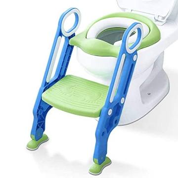 Potty Training Toilet Seat with Step Stool for Kids