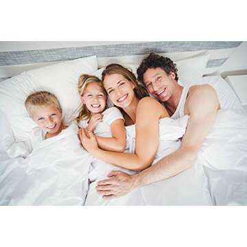 Chezmoi Collection All Season Twin Size Down Alternative Comforter - Plush Microfiber Fill - Box Stitch Quilted - Duvet Insert with Corner Tabs (Twin, White)