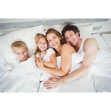 Chezmoi Collection All Season Twin Size Down Alternative Comforter - Plush Microfiber Fill - Box Stitch Quilted - Duvet Insert with Corner Tabs (Twin, White)