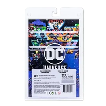 McFarlane Toys 3IN Black Adam DC Figure with Comic