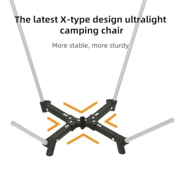 Lightweight ROCK CLOUD Camping Chair for Outdoor Adventures