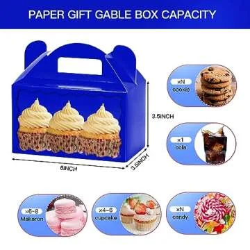 MOORAY Treat Boxes - Durable Party Favor Boxes 30 Pack