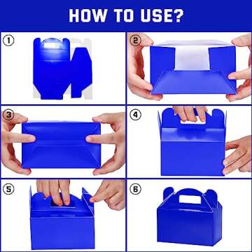 MOORAY Treat Boxes - Durable Party Favor Boxes 30 Pack