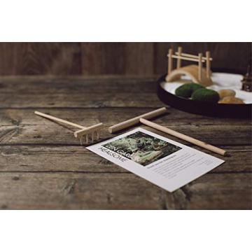 Healsome Mini Meditation Zen Garden Set for Relaxation