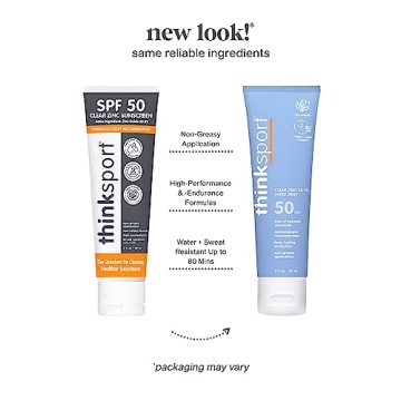 Thinksport Mineral Sunscreen SPF 50 - Natural & Water Resistant