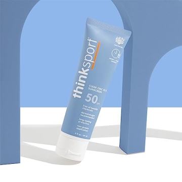 Thinksport Mineral Sunscreen SPF 50 - Natural & Water Resistant
