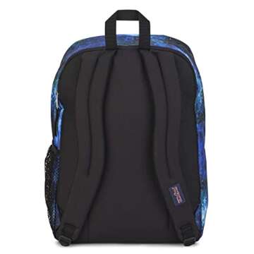 JanSport Laptop Backpack - Computer Bag with 2 Compartments, Ergonomic Shoulder Straps, 15” Laptop Sleeve, Haul Handle - Book Rucksack - Cyberspace Galaxy