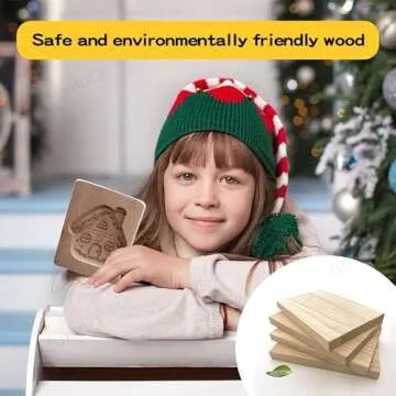 Wooden Cookie Molds for Baking,Carved Wooden Biscuit Cutter,Embossing Cookie Presses Stamps Gingerbread Christmas Tree Snowmen Shape DIY Baking Tool for Thanksgiving Christmas Gifts