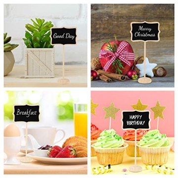 Affordable 12 PCS Mini Chalkboard Place Card Set