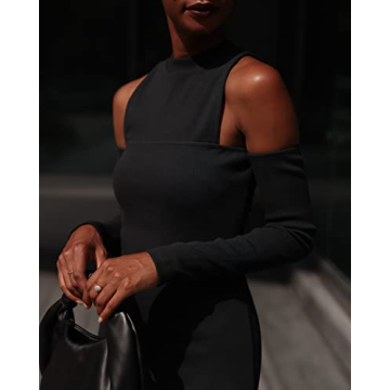 The Drop Women's Cut-Out Shoulder Dress by @signedblake