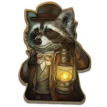 Raccoon Tycoon - Gateway Strategy Board Game for Adults and Family | Fast, Fun, Economic and Set-Collecting Competitive Game | 2-5 Players | Ages 8 and Up | 60-90 Minutes | by Forbidden Games