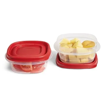 Rubbermaid Easy Find Lids Food Storage Containers 1.25 Cup