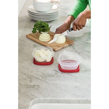 Rubbermaid Easy Find Lids Food Storage Containers 1.25 Cup
