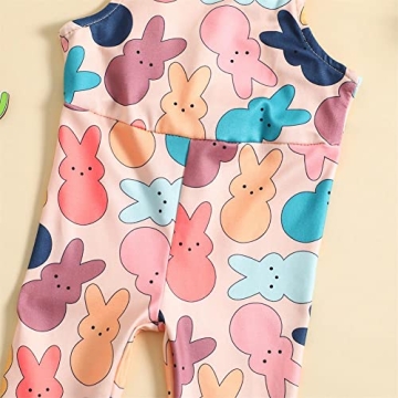 GLIGLITTR Toddler Baby Girls Bunny Easter Outfits
