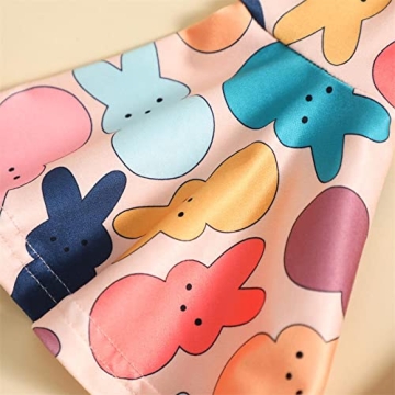 GLIGLITTR Toddler Baby Girls Bunny Easter Outfits