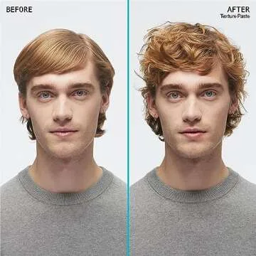 Redken Texture Paste Hair Styling Paste for Definition | Adds Long-Lasting Style & Definition | Relaxed & Deconstructed Styling | Rough Paste | Medium Hold | For All Hair Types | 2.5 Oz