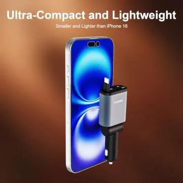 Flexino Ultra-Slim Car Charger for Quick Charging
