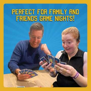 FOOTBALL FEUD! New Fast-paced Football Card Game for Families, Games Nights, Tailgates & Even Half-time | Enjoyed by Kids, Teens and Adults | 2-6 Players, Ages 7+, 5 min to Teach, 15 min to Play