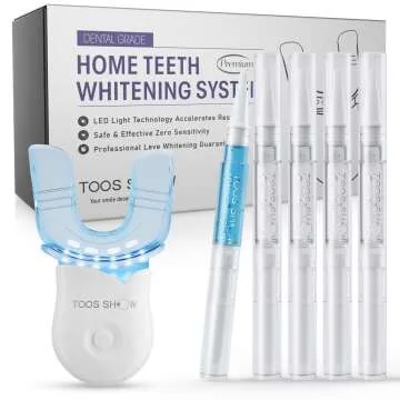Teeth Whitening Kit for Sensitive Teeth with LED Light