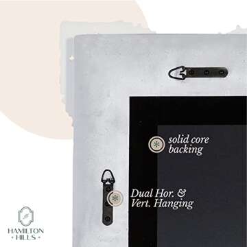 Hamilton Hills 30x40 Ornate Vintage Baroque Wall Mirror