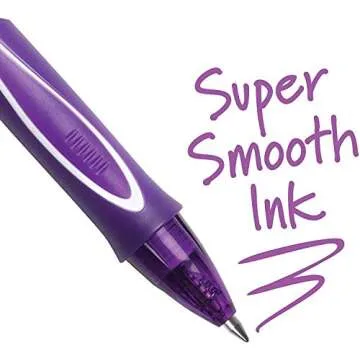 BIC Gel-ocity Quick Dry Pens 24 Pack for Smear-Free Writing